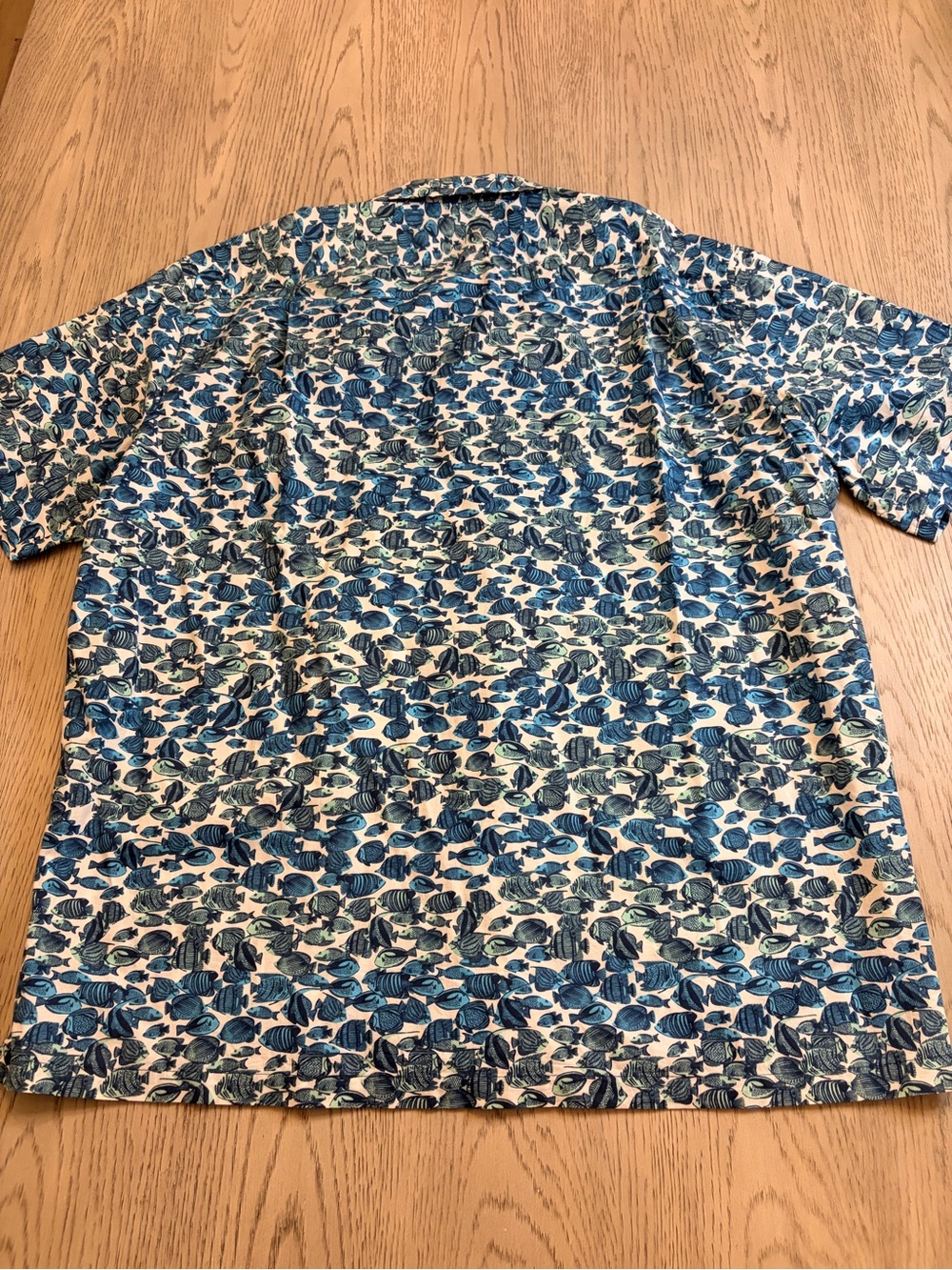 NWOT Men’s Tori Richard Fish Shirt Size 2X - Picture 2 of 7